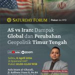 Saturday Forum INSIST: Konflik AS–Iran dalam Perspektif Geopolitik Global